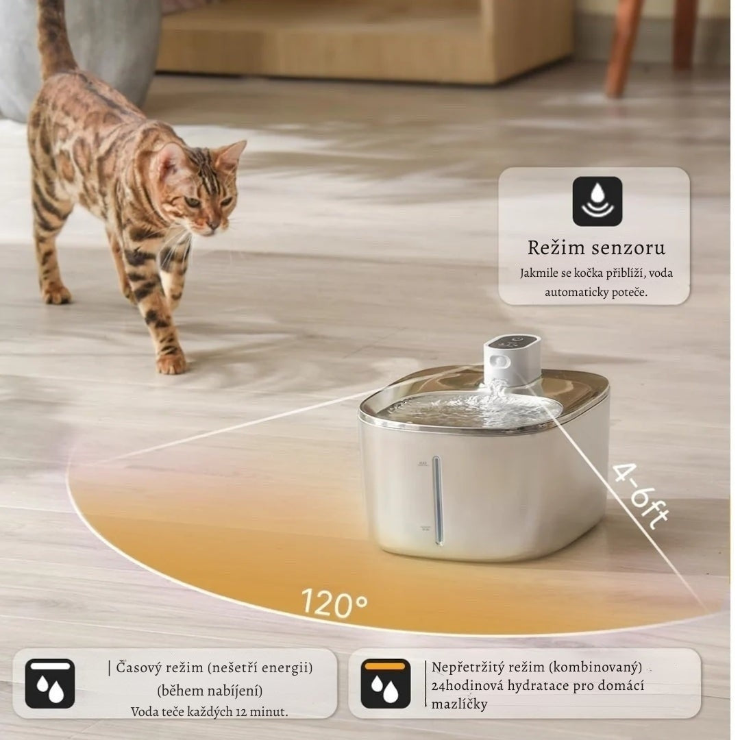 KočkaVoda – Tichá fontána pro zdraví a přirozené pití