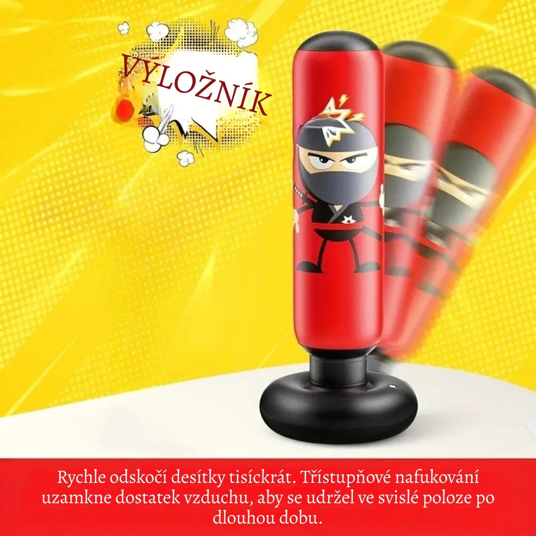 BouchniBox – Nafukovací boxovací pytel pro hravou energii dětí