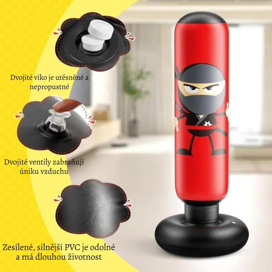 BouchniBox – Nafukovací boxovací pytel pro hravou energii dětí