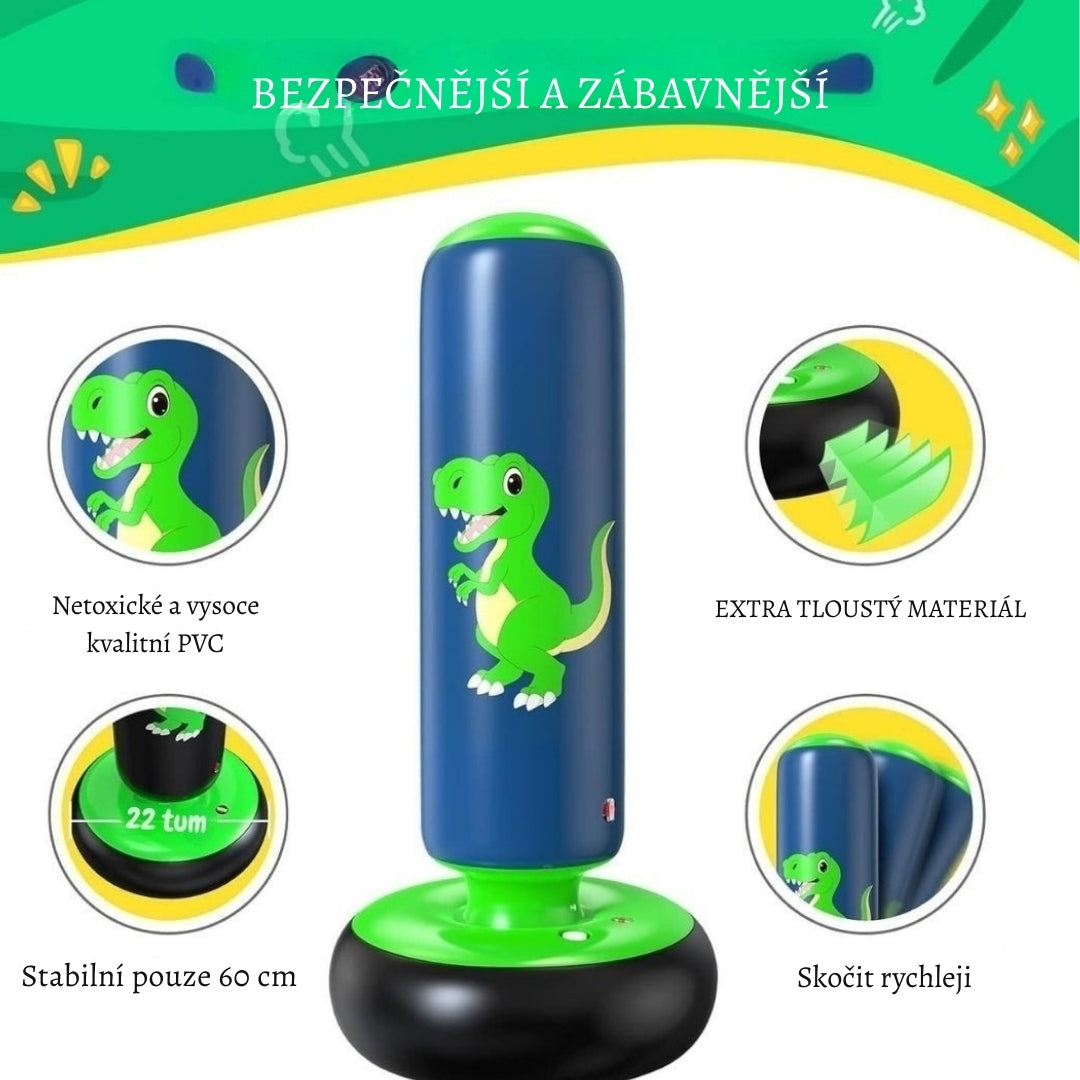 BouchniBox – Nafukovací boxovací pytel pro hravou energii dětí